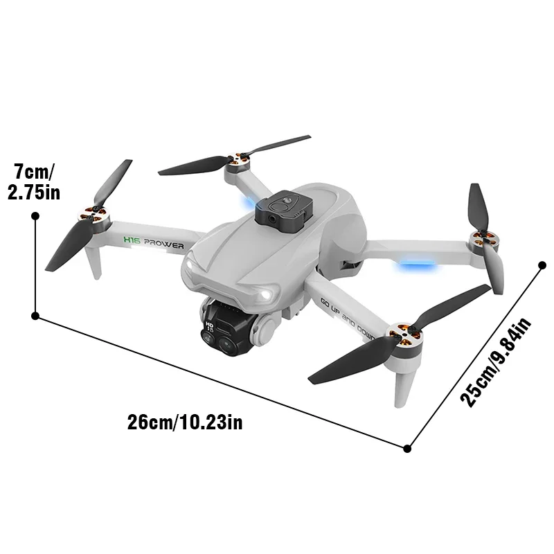 Bürstenlose Fernbedienung Drohne Flugzeug Spielzeug Hindernis Vermeidung Optischer Fluss Nachtsicht Dual Kamera RC Quadcopter Drohne Junge Spielzeug