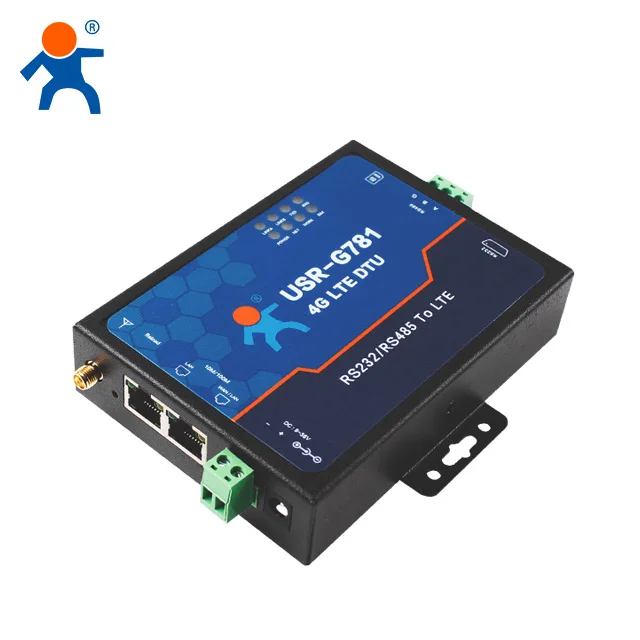 

Промышленный GSM-модем USR-G781 4G с интерфейсом RS485 RS232