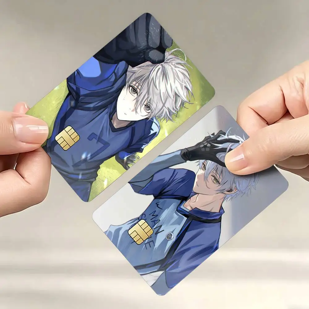 

S-Seishiro N-Nagi Decorative Waterproof Film Skin Cover Credit Card Stickers Debit Front Bank Bus Pass