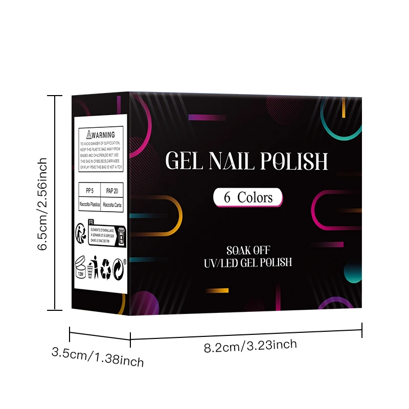 MEET ACROSS 6 TEILE/SATZ Katze Magnetische Gel Polnisch Mit Magnetische Stick Und Box Für Nägel Semi Permanent Nail art Gel Lack Maniküre