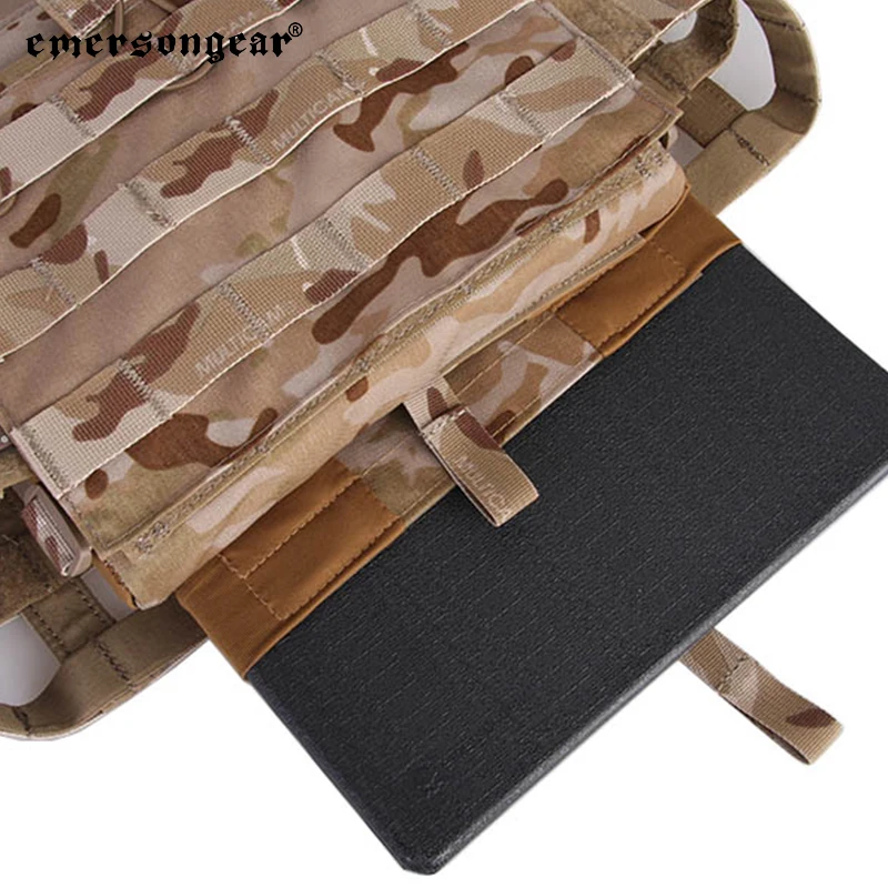 Imagem -06 - Emersongear Colete Tático Molle Jpc Colete Airsoft Paintball Peito Protetor Jumper Placa Transportadora Multicam Combate Colete Náilon