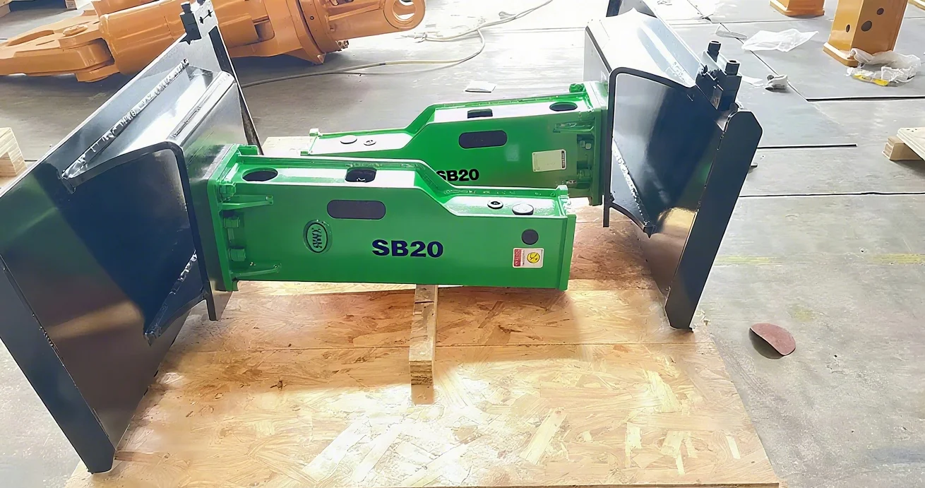 أفضل SB10 SB20 SB30 كسارة هيدروليكية المطرقة قواطع هيدروليكية مع لوحة اتصال لـ Botcat S70 S16 S18 حفارة انزلاقية التوجيه