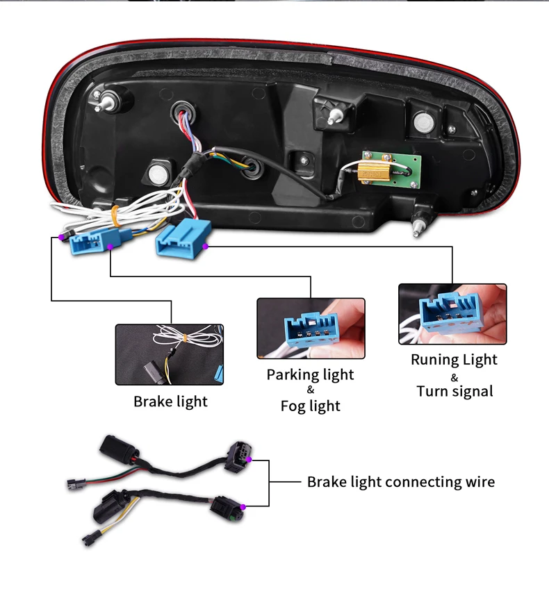 Car Tail Light Assembly For BMW MINI Cooper F54 Clubman 2015-2023 Brake Rear Light Dynamic Car LED Lights Taillight