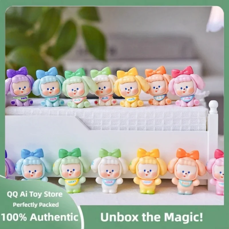 핫 나이브 밀크 노즈 키스키스 시리즈 러블리 블라인드 백 박스 트렌디 귀여운 선물 사무실 집 데스크탑 장식 소녀 생일 선물