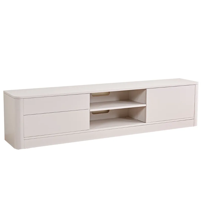 Concealed TV  floor-to-ceiling simple living room, storage E0 light luxury high-end storage locker