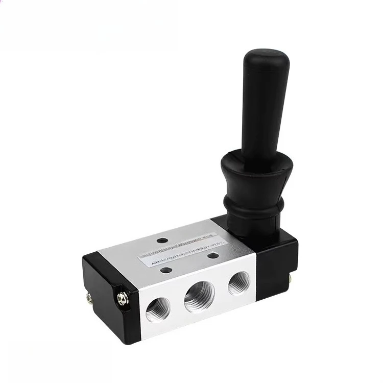 

5-2 way pneumatic pressure manual control manual/automatic air valve, aluminum alloy housing, support gas application (OEM)