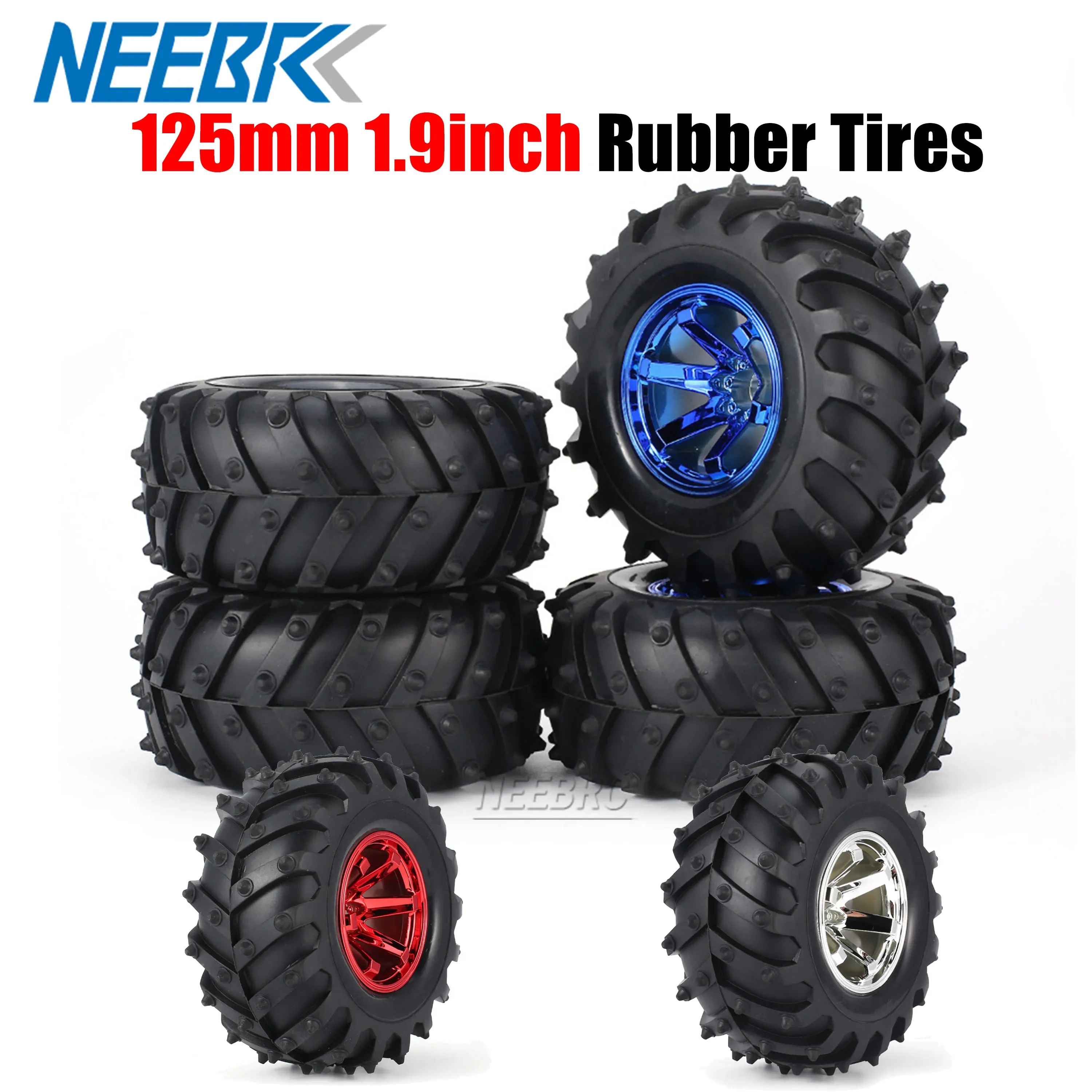 4PCS 125Mm 1.9Inch …