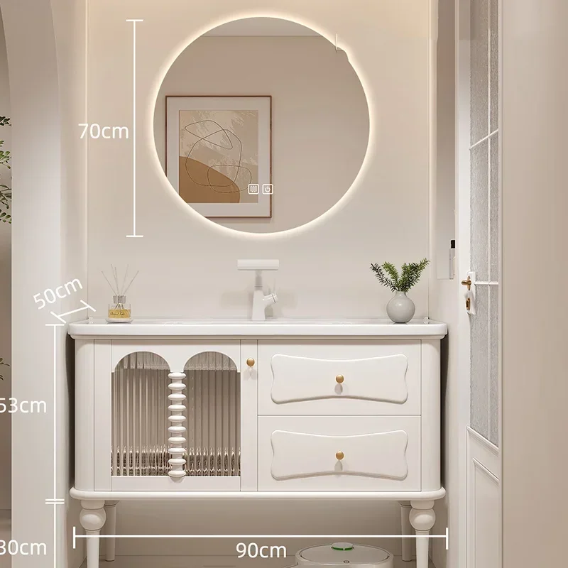 خزانة حمام رفيعة مع أدراج، خزانة موفرة للمساحة الضيقة، معدات غسالة Wc، أثاث منزلي