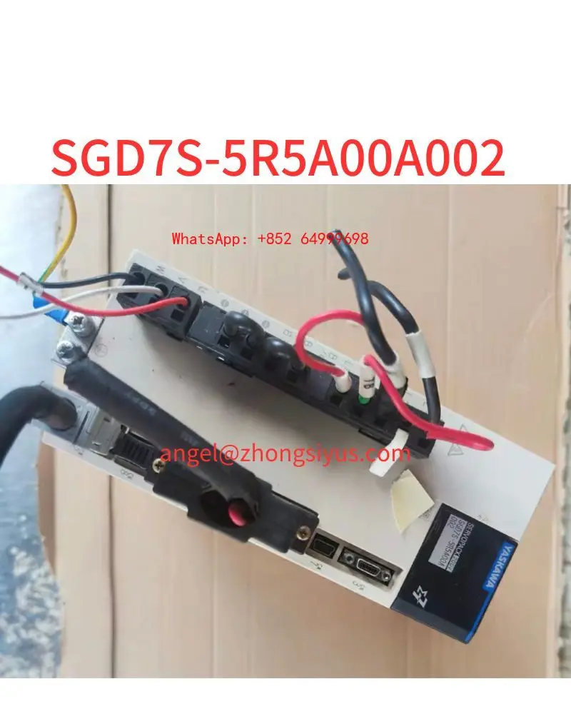 

Used SGD7S-5R5A00A002 750w Motor controller