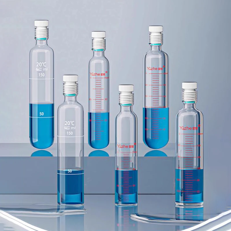 5-350ml Glass Total Phosphorus Total Nitrogen Screw Colorimetric Tube Screw Glass Pressure Bottle for Lab Experiment