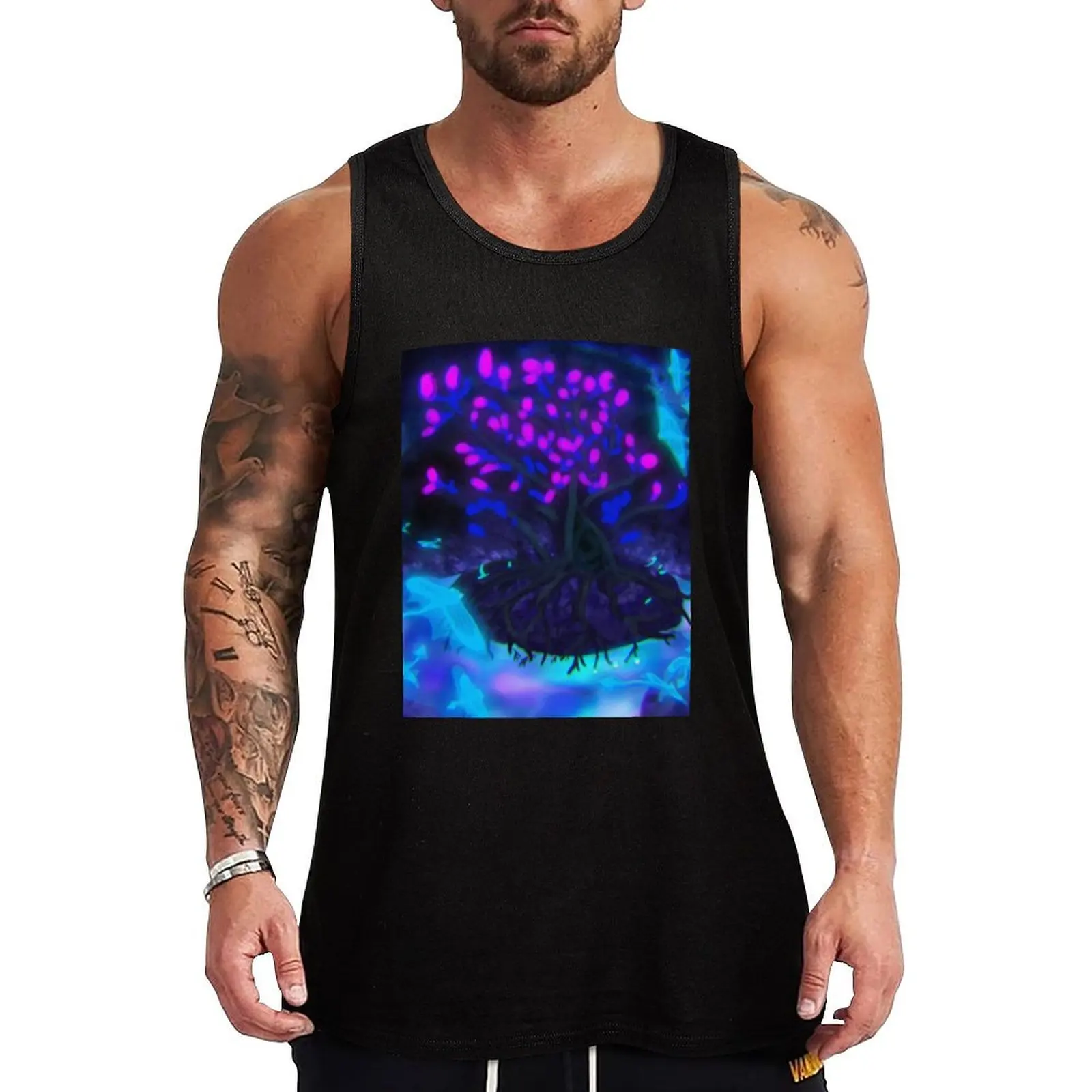 Subnautica Lost River Tank Top Sports Fitness Tank Top Quick Dry Moisture Wicking