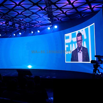 

P1.95 P2.6 P3.9 Литой под давлением алюминиевый портативный шкаф фон светодиодный видеостена сценический экран