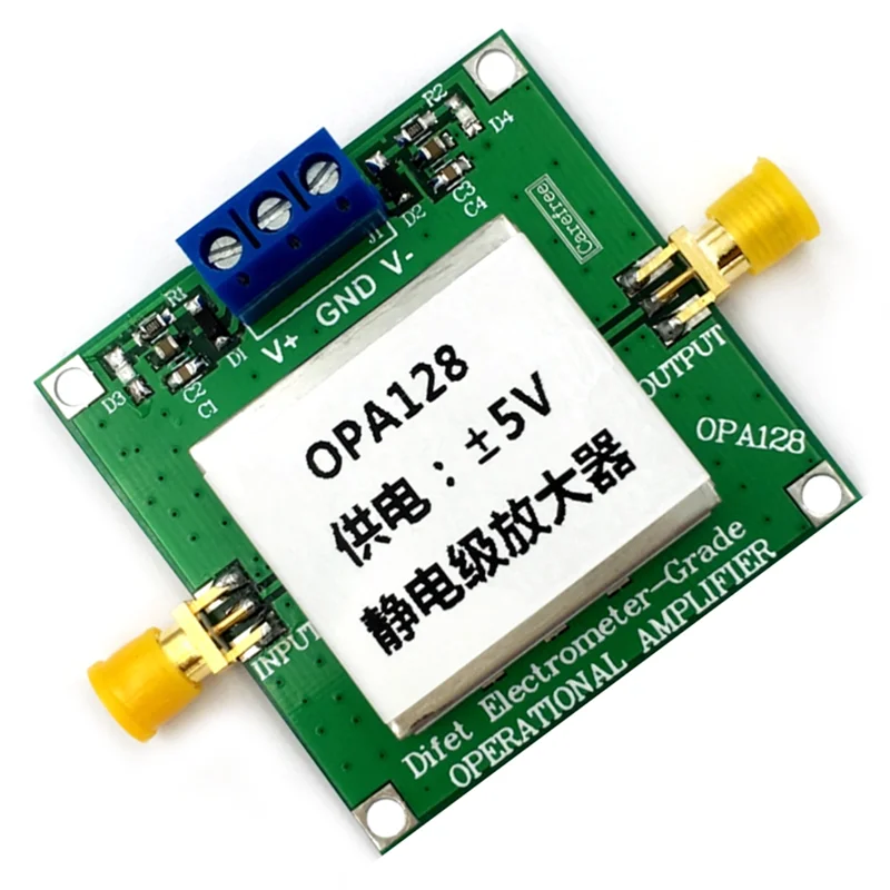 Electrometer-Grade OPA128 Operational Amplifier 1PC Low Bias Low Offset 110Db Gain High Resistance With Shield