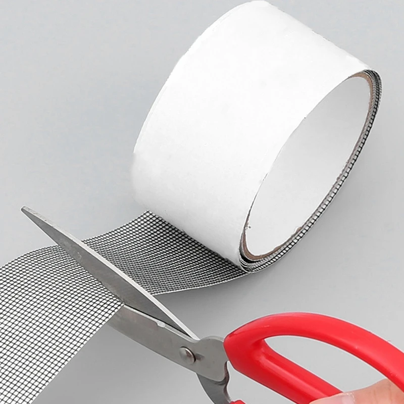 BMBY-Window Screen Tape Anti-Mosquito Screen Repair Subsidy Curtain Mosquito Net Hole Patch Repair Self-Adhesive Screen Tape