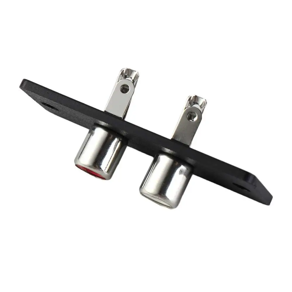 PCB Board RCA Connecting RCA Plate AV Adapter Copper Core Audio RCA Plug RCA Terminal RCA Jack Connector Connecting Plug