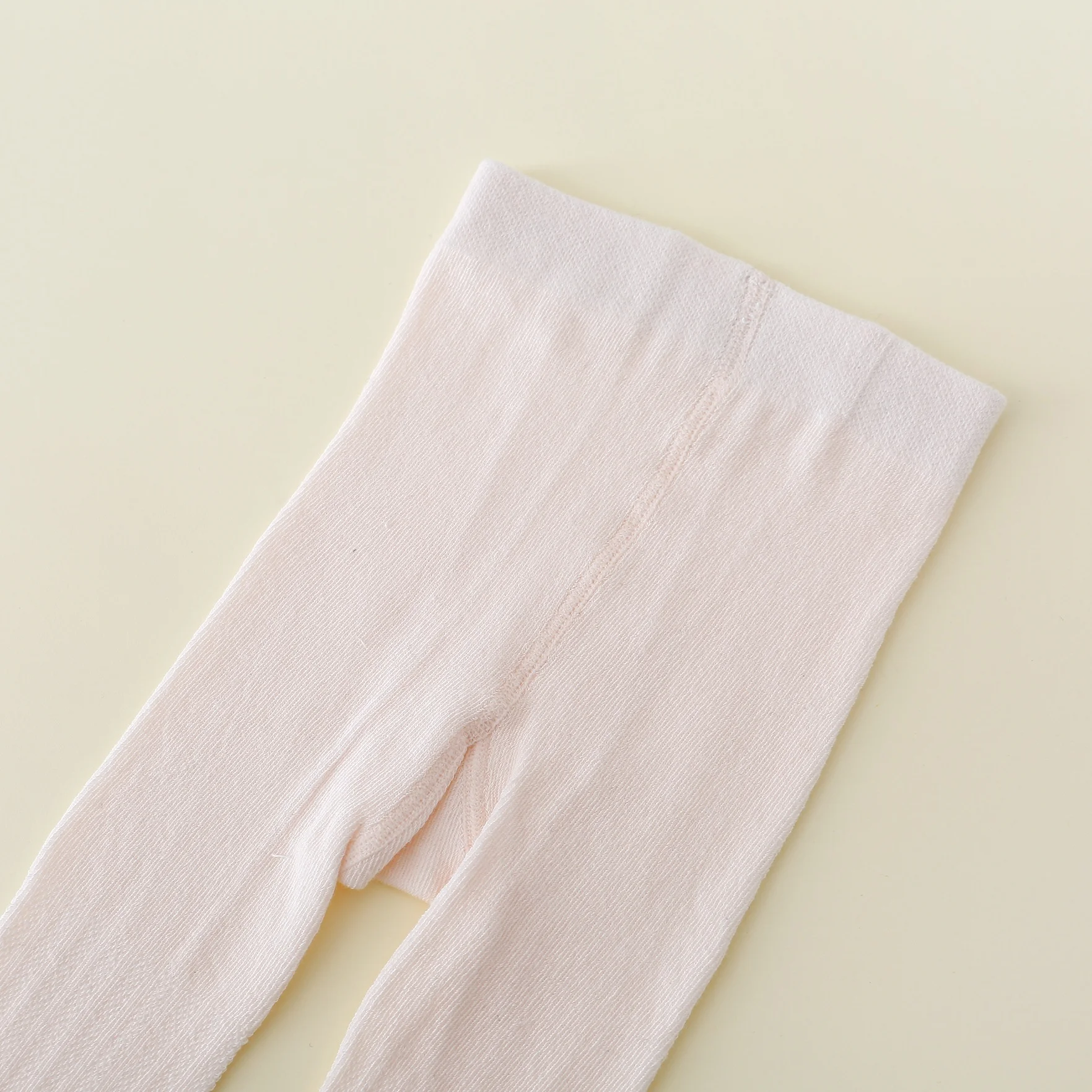 Summer Thin Mesh Infant Princess Tights Baby Girls Solid Colour Bow Nine Point Pantyhose Newborn Cotton Soft Leggings 0-24Months