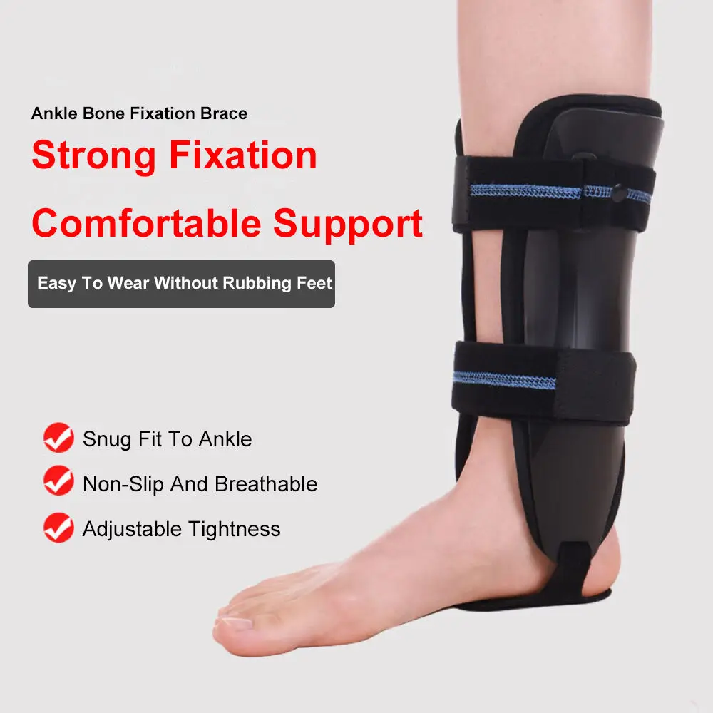 

Ankle Stabilizer Brace Adjust Tightness Foot Support Stabilizing Splint for Foot Injuries Ankle Stabilizing Stirrup Splint