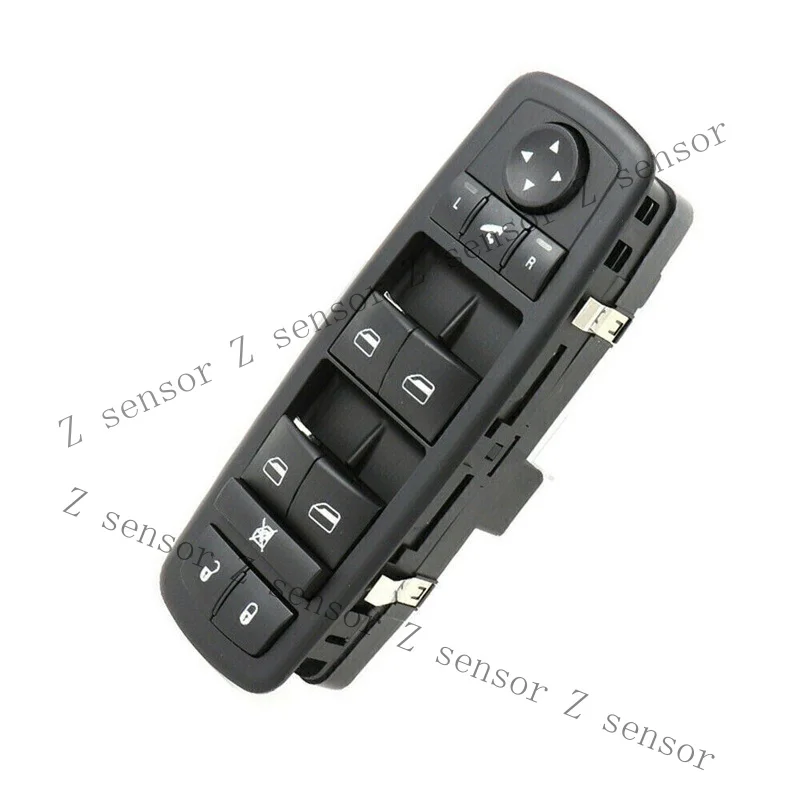 Z+ For 2008-11 Dodge 04602534AG Car Inner Power Window Switch Button Black Plastic
