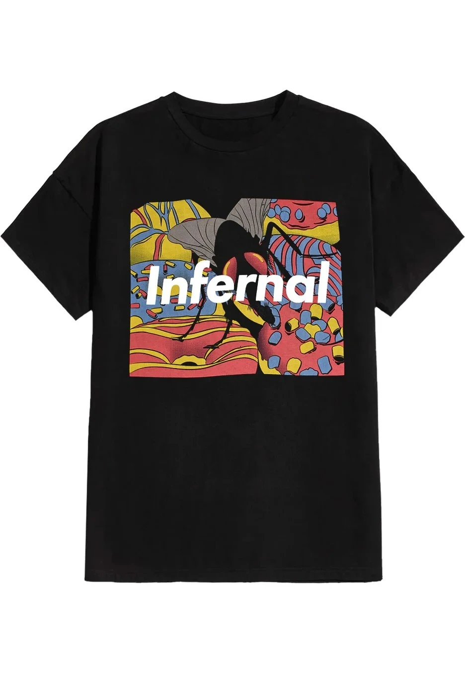 

Infernal Brand Graphic Printing Summer Luxury Brand Cotton Men's and Women's T-Shirts Short Sleeves Streetwear Fashion