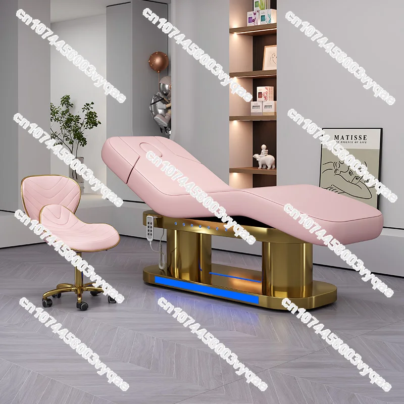 Adjustable Electric Beauty Bed for Tattoo and Microblading-Multi-functional Lift Bed