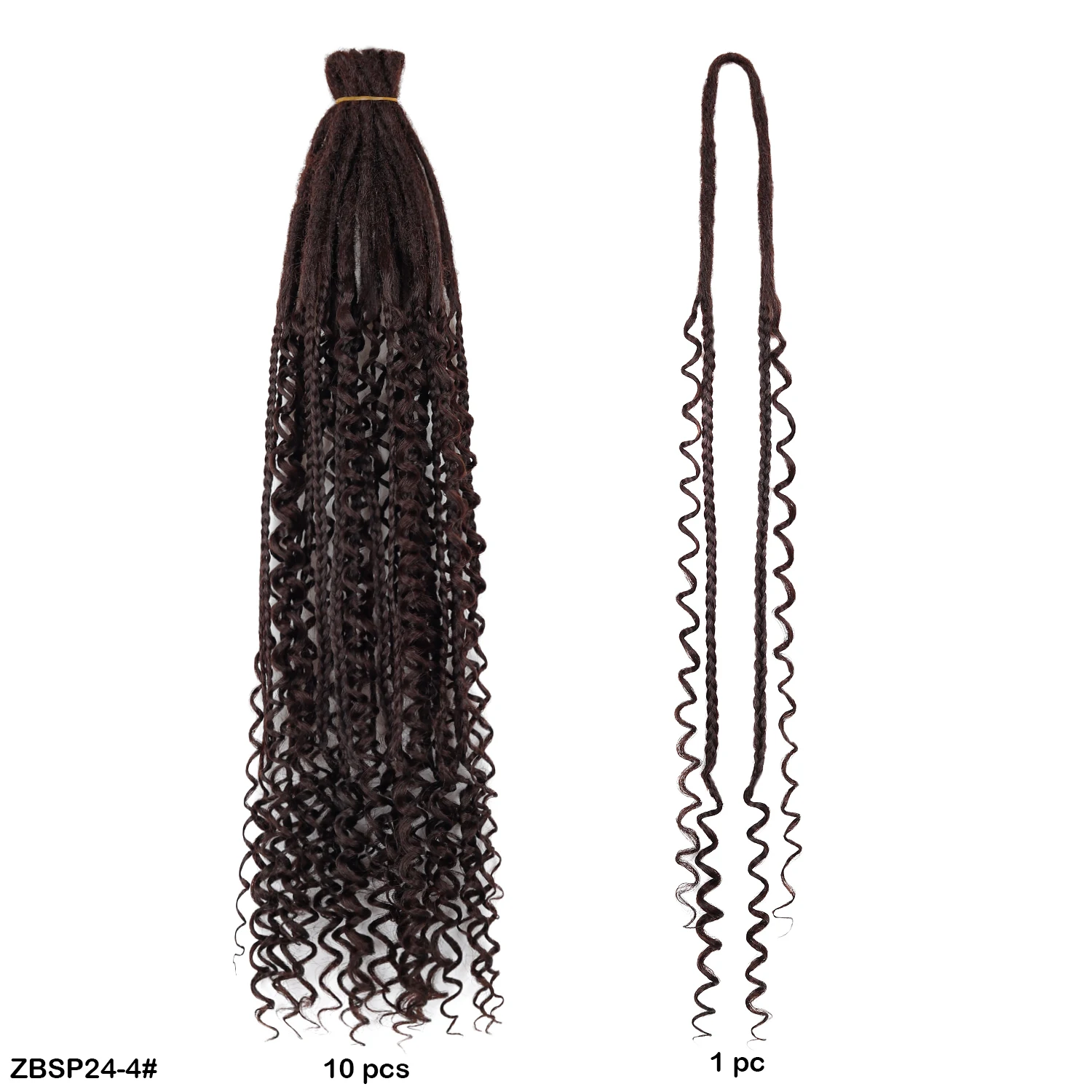 Crochet Box Braids 24 Inch Afro Goddess Hair Extensions