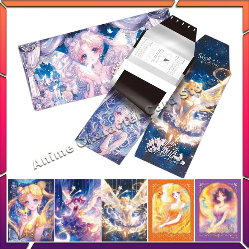 

Sailor Moon Collection Cards Pack Goddess Series Anime Character Card Kid Birthday Christmas Gifts