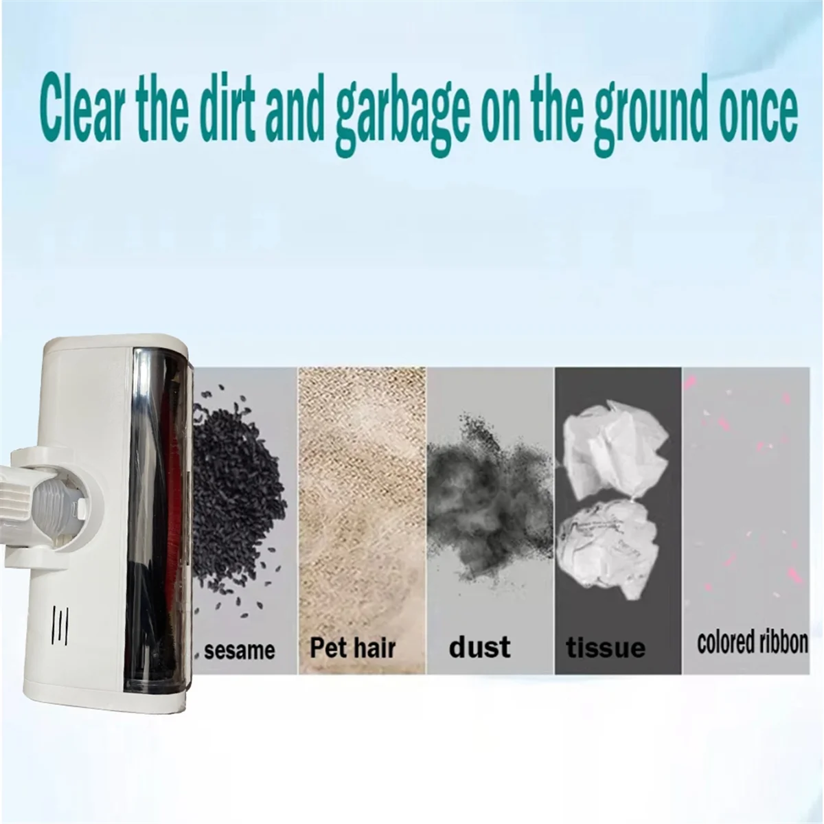 popular For Xiaomi K10/G10 Xiaomi 1C/ Dreame V8/V9B/V9P/V11/G9 Vacuum Cleaner Parts Electric Floor Brush Head with LED Light