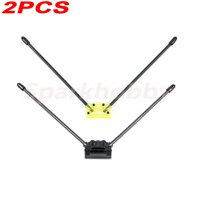 2PC Sparkhobby CC3D Atom VType Receiver Antenna Pedestal Box Fixing Seat Mount Holder For RC FPV Car Multirotor Quadcopter Drone