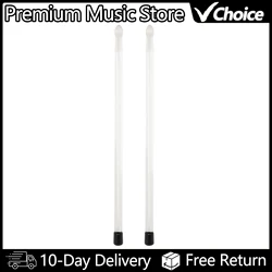 1 Pair 5A Drumsticks Dazzling Transparent Polymer Acrylic Flash Drumsticks Percussion Accessories Musical Instrument Accessories