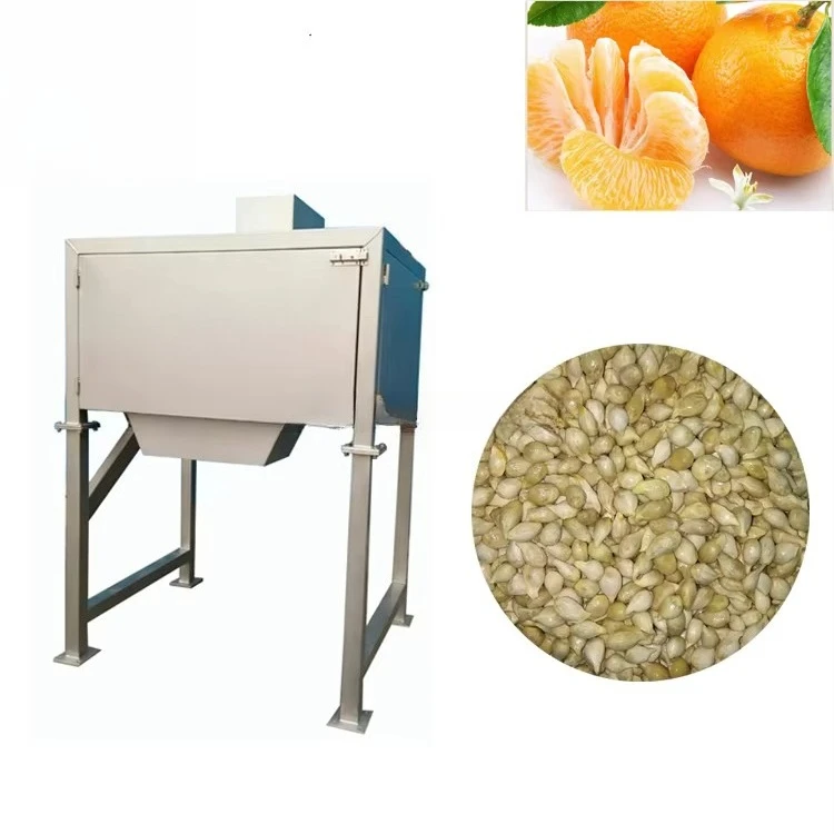 Industrial Grape Seed Separator Machine 2.5t/h Separation Machine for Grape Seed Fruit Seed Separator for Orange, Grape