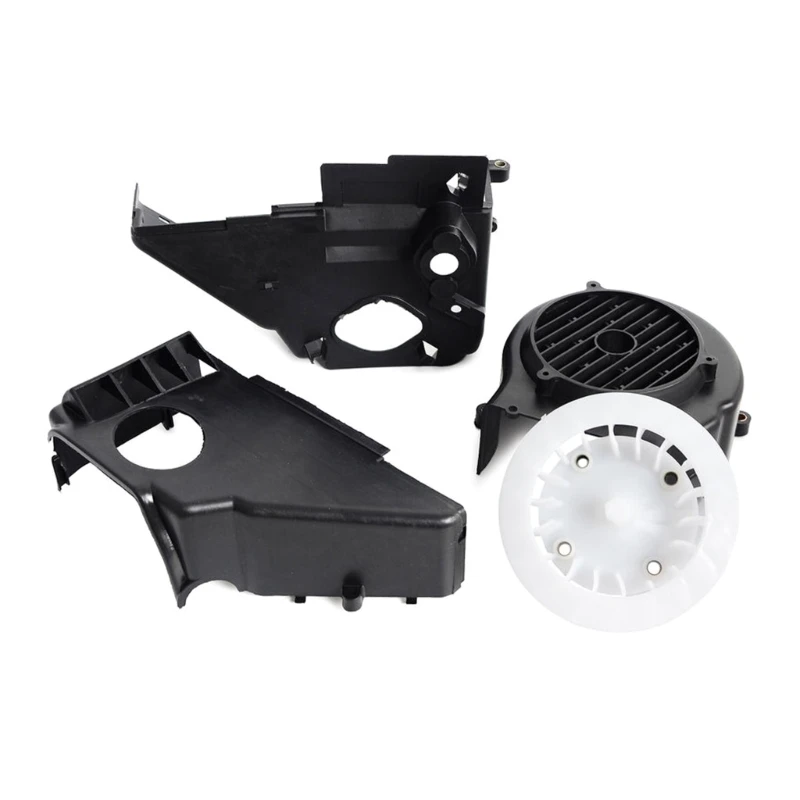 G99F For GY6-Style 125cc 150cc Engine Complete Air Shroud Cooling Assembly with Fan Cover Motorcycle Accessories