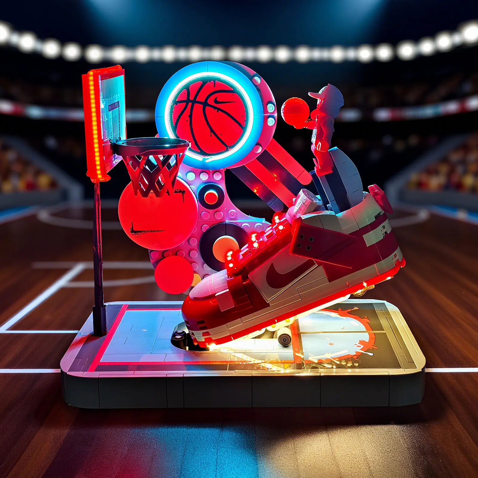 LYBMTWF LED-verlichtingsset Compatibel met Lego 43021 balschoenen Model (exclusief de modelstenen)