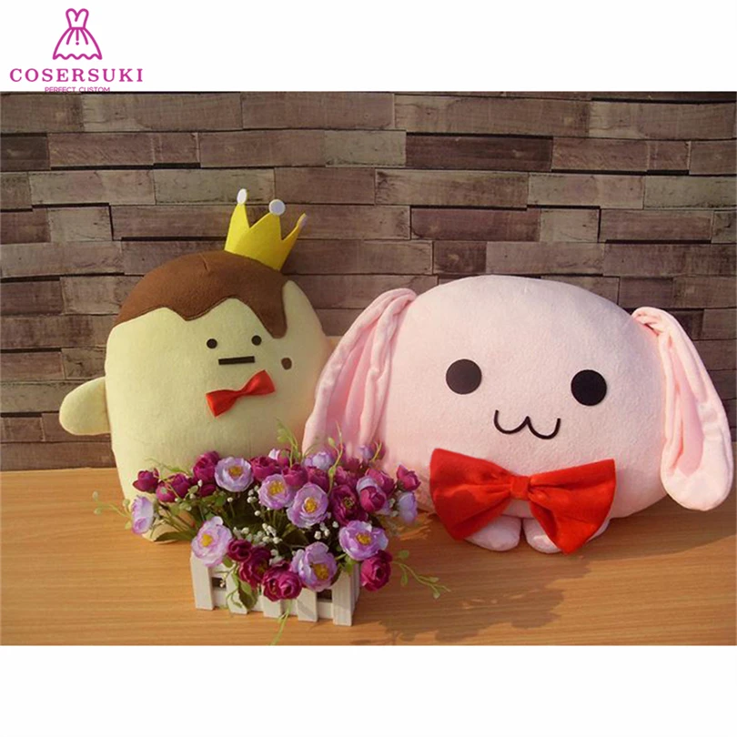 

IDOLiSH7 kinako Yotsuba Tamaki King Pudding Prop Plush Doll Stuffed Toys for Cosplay