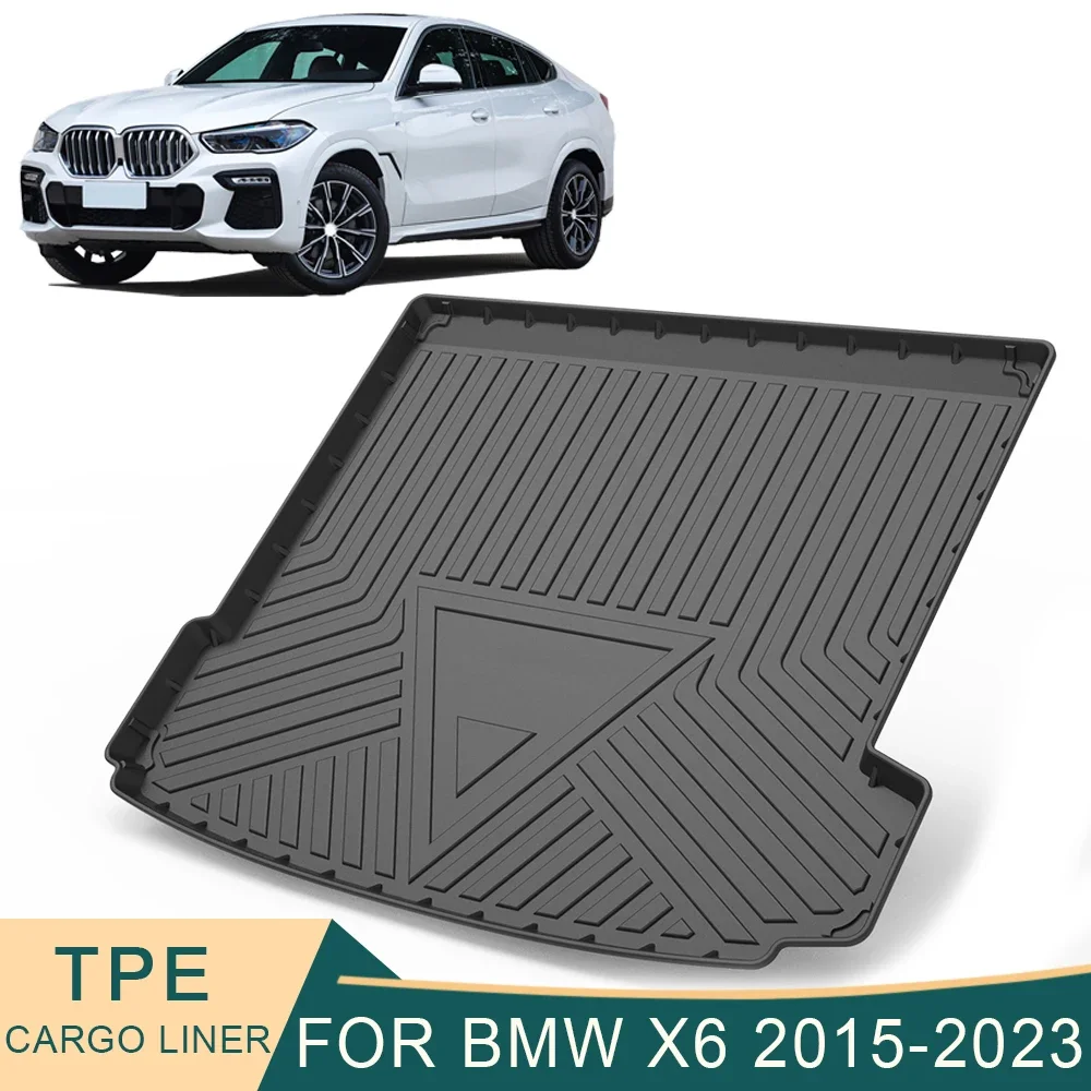 

Нескользящие коврики из ТПЭ для багажника BMW X6 F16 G06 2015-2023