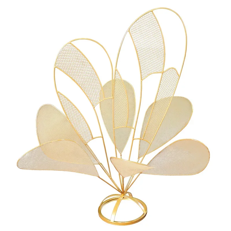 

Table setting new wedding props wrought iron table flower ware wedding table decoration supplies European-style home entrance