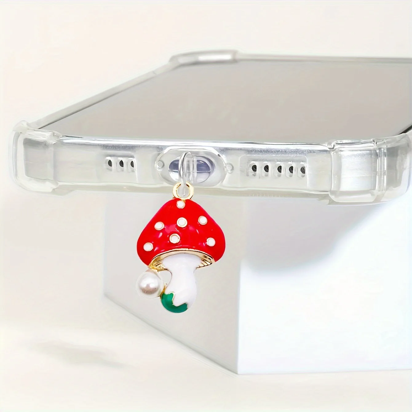 Dust Plug Charm Cute Charge Port Anti Dust Plug Usb Type C Plug For iPhone Earphone Jack Stopper Cap Pendant