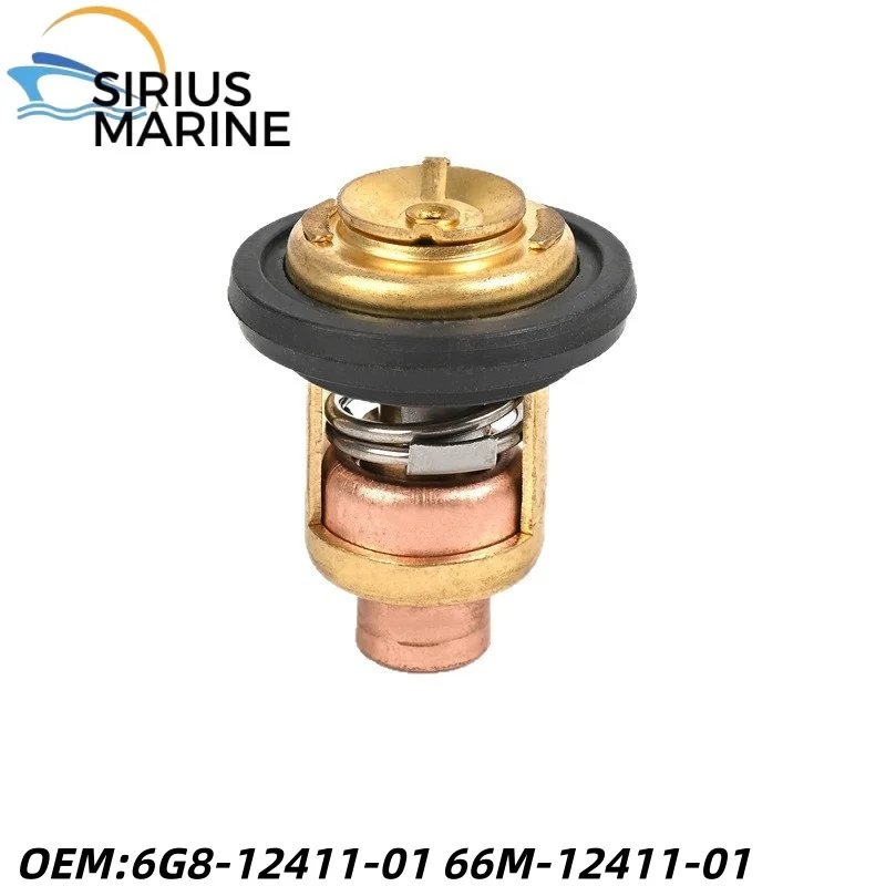 

Outboard motor parts For MERCURY 4 Stroke 4-15HP 60℃ Boat Engine Thermostat 6G8-12411-01/66M-12411-01