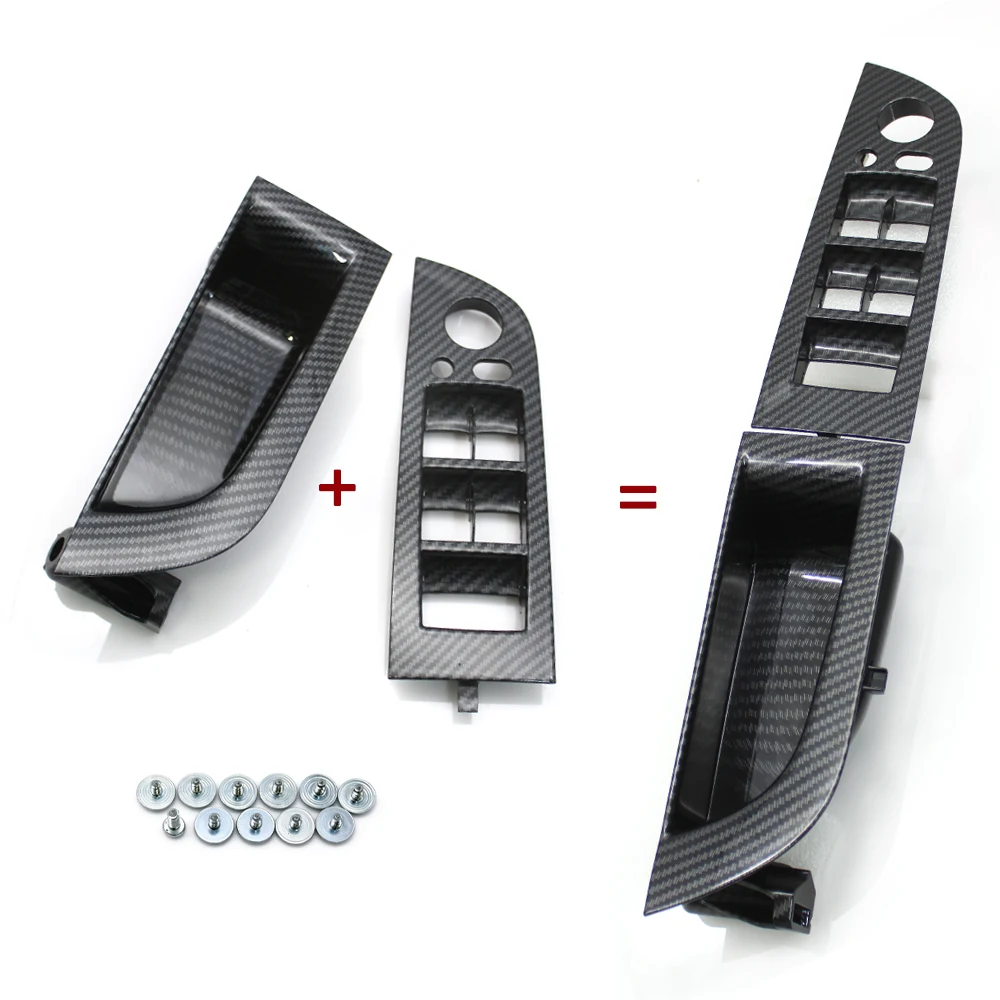 LHD RHD Car Window Lifting Switch Cover Panel Assembly Driver Door Pull Handle Replacement For BMW Z4 E89 2009-2016 51419147564