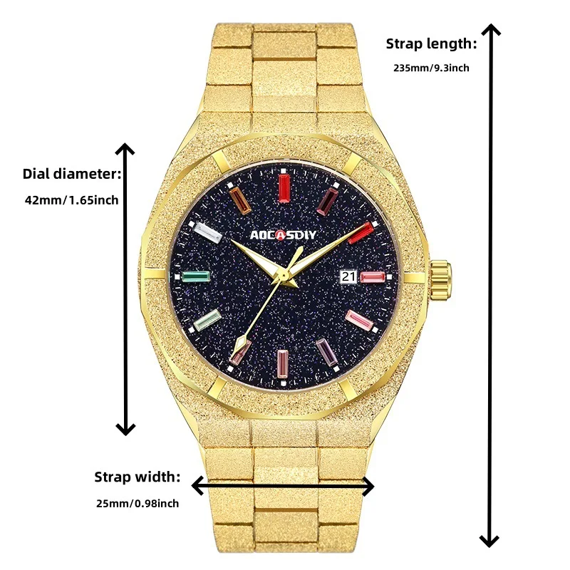 Creative Design Matte Texture Original Watches Mens Luxury Self luminous Sports Watch Business Waterproof Sport Clock Relogio