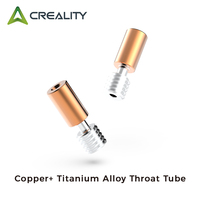 Creality 1~3pcs Copper&Titanium Alloy Throat Tube For Sprite Extruder Of Ender-3S1/3S1-Plus/3S1-Pro/CR-10 Smart Pro 3D Printers