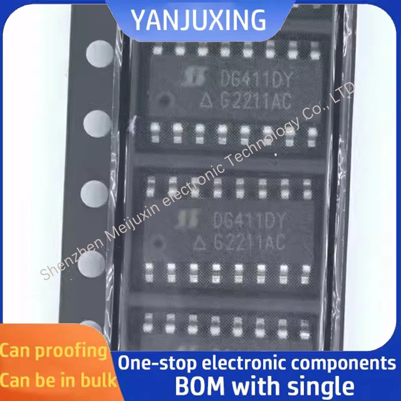 

1 шт./партия DG411DYZ DG411DY SOP-16 точный четырехсторонний аналоговый переключатель