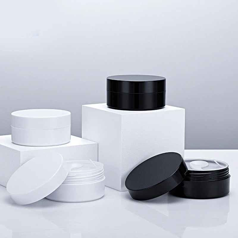 1 個詰め替え可能な空のボトルフェイスクリームローションジャーアイクリームボトル化粧品容器アイマスクパッチボトルメイクアップツール