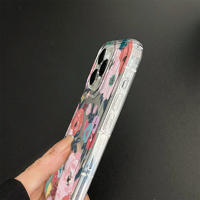 J3134 Fall Prevention Cushion Type For Samsung Galaxy A14 A34 A54 A52 A51 A72 A73 A12 A32 A23 A42 Case DIY Soft TPU Cover