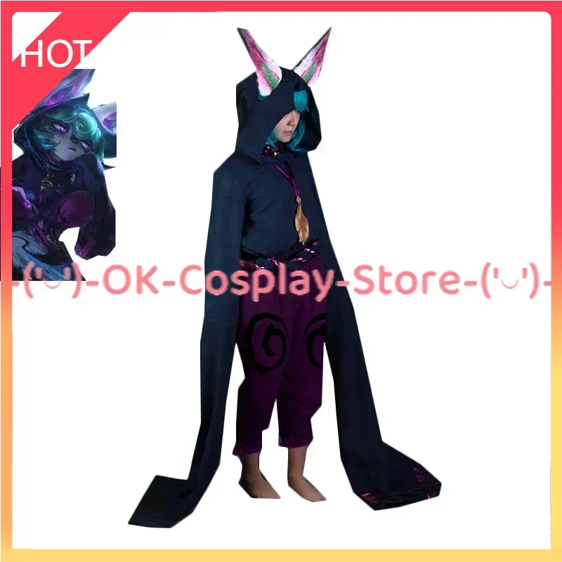 Game LOL The Gloomist Vex Cosplay Costume Women Cute Party Suit Halloween Carnival Uniforms Anime Clothing Custom Made