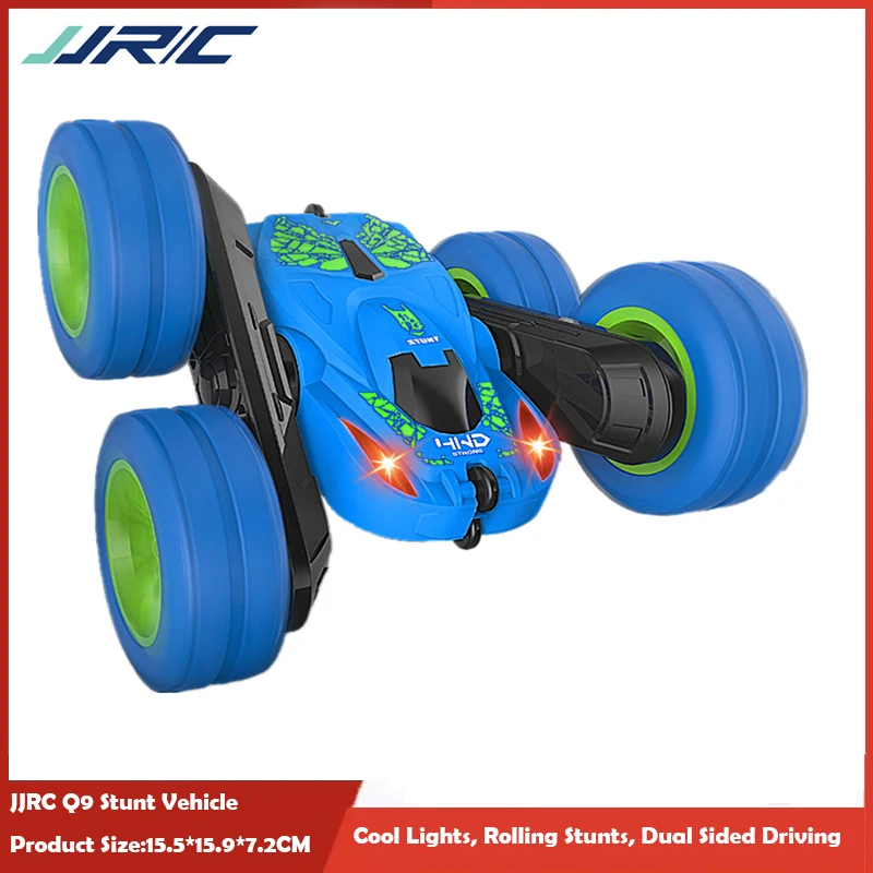 2.4Ghz Remote Control Vehicle Double Sided RC Car RTR Kids Gift Toy JJRC Q9 RC Stunt Car for Kids & Adults 4WD Off Road Car Toys