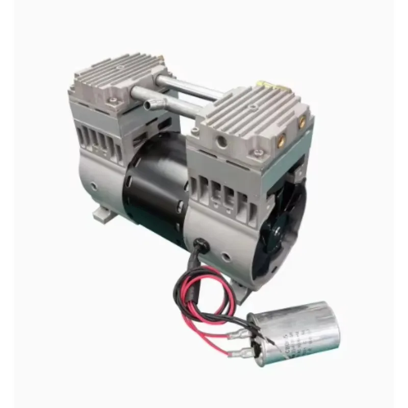 220V bajo ruido 550W 750W 1100W 1500W compresor de aire silencioso Motor de máquina sin aceite al mejor precio de fábrica
