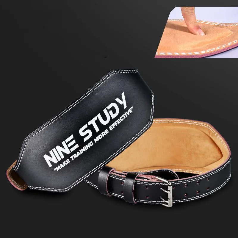 Cowhide Weight Lifting Belts 10cm/15CM Width Gym Fitness Squats Belt Back Support For Powerlifting Cross Training Workout