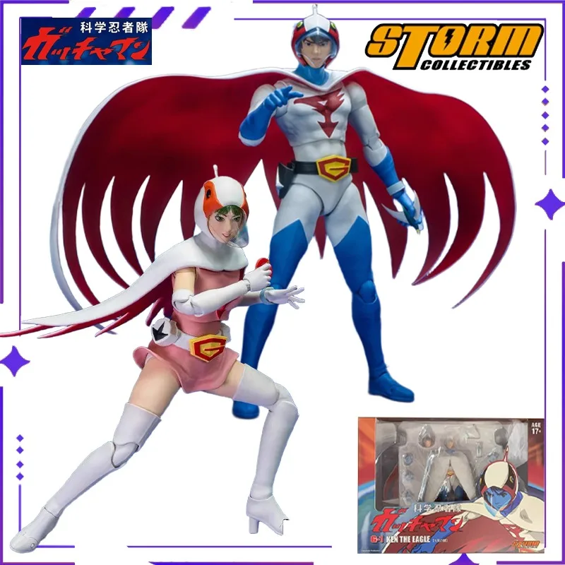 

Новые Storm Toys, оригинальная 1/12 Science Ninja Team G1: Кен Великого Орла GMKE01, аниме, мобильная модель, коллекция игрушек для мальчиков, подарок