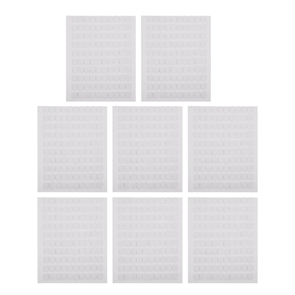 

800pcs Double Sided Adhesive Dots Clear Removable For Museum Exhibits Home Decor Wall Mounting Tape Teaching Aids Craft Tools
