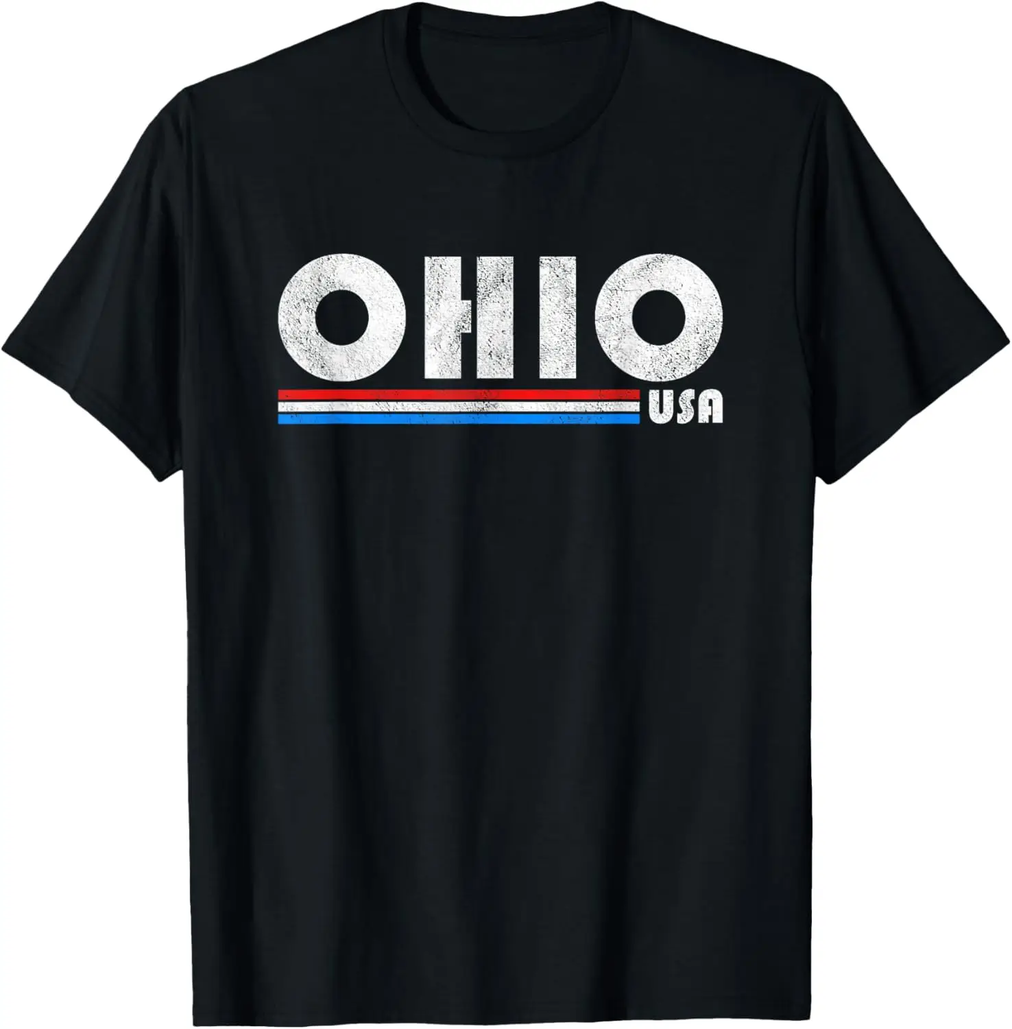 Ohio EE.UU. Retro Vintage Estado Regalo Camiseta